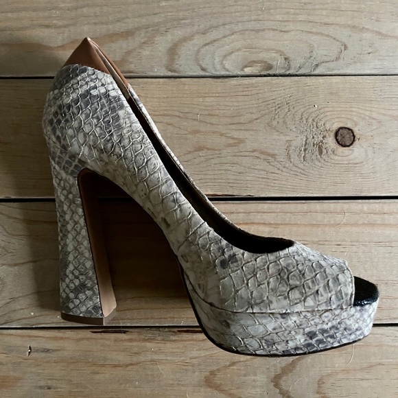 Sam Edelman Tacoma Peep Toe Heels - Picture 1 of 8
